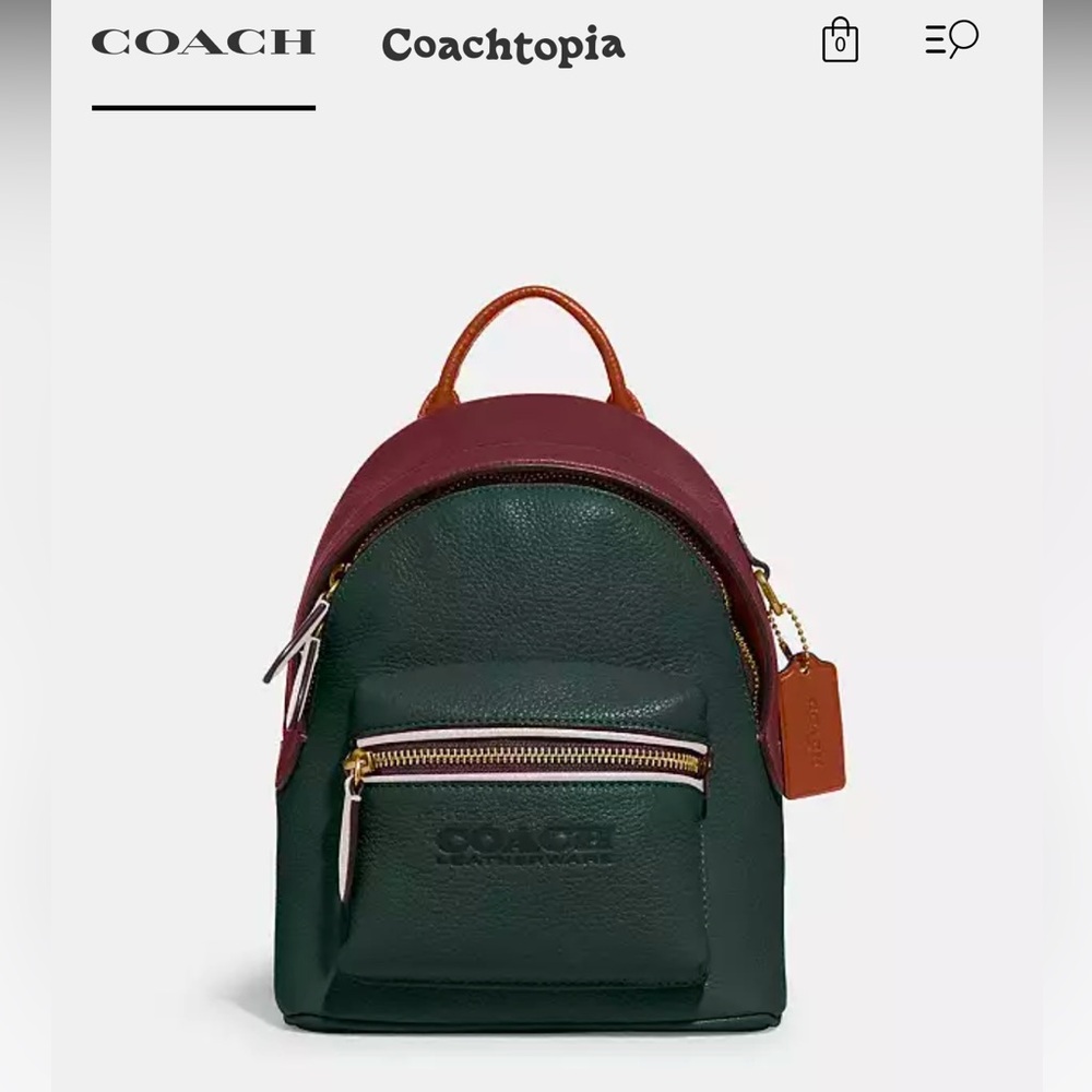 Coach charter backpack
